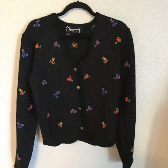 - Obermeyer Wool Blend Sweater/Cardigan - Picture 4 of 12